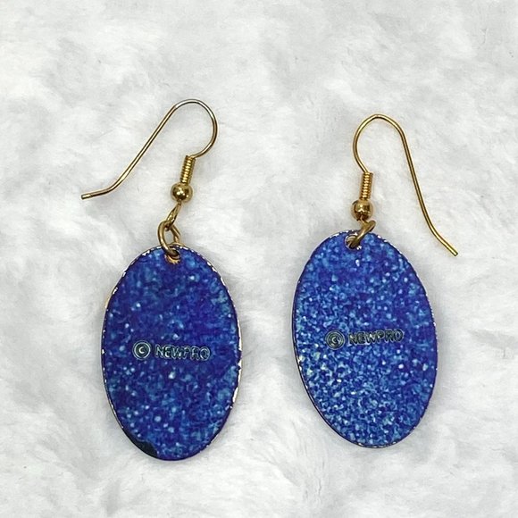 VIntage Newpro Turtle Earrings - Picture 5 of 6